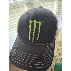 Stewart-Haas Racing Monster Energy Kurt Busch 41 Trucker Hat BlackWhite FitMax70